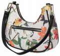 Dámska crossbody kabelka z ekokože s kvetinovým vzorom - David Jones