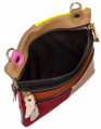 Dámska kožená crossbody kabelka s nastaviteľným popruhom cd26968