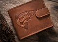 Veľká pánska peňaženka z nubukovej prírodnej kože - Always Wild