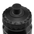 Sportowy, czarny bidon na wodę o pojemności 550ml  - Peterson
