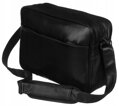 Dámska crossbody kabelka z ekokože s nastaviteľným popruhom Loren, čierna cd21040