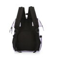 Praktický ruksak typu mommy bag vo fialovej farbe - Himawari