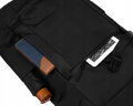 Batoh na notebook 15,6″ Peterson s predným vreckom, čierny