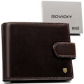 Minimalistická pánska peňaženka na karty s RFID - Rovicky