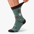 Wielokolorowy zestaw skarpetek męskich w rozmiarze 38-44 idealny dla kolarza - Peterson