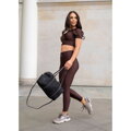 Dámska crossbody kabelka z polyesteru s odnímateľným popruhom Peterson, čierna cd31467