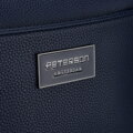 Tmavomodrá crossbody kabelka Peterson so širokým popruhom
