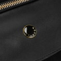 Dámska crossbody kabelka z ekokože s dvoma komorami Peterson, čierna cd31367
