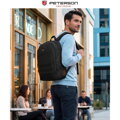 Dvojkomorový batoh Peterson 22 l na notebook, čierny