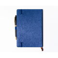 Granatowy notes w formacie A5 zadrukowany w linie - Peterson
