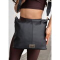 Dámska crossbody kabelka z ekokože s nastaviteľným popruhom Peterson, čierna cd31456