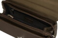 Štýlová khaki crossbody kabelka s otočnou sponou - David Jones