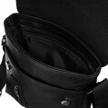 Pánska crossbody taška z imitácie kože Rovicky čierna