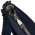 Tmavomodrá crossbody kabelka Peterson so širokým popruhom