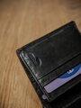 Vertikálna pánska peňaženka z hladkej pravej kože, RFID ochrana – Pierre Andreus