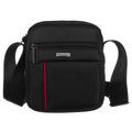 Polyesterová pánska klasická crossbody taška s klopou na zips Peterson