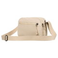Dámska crossbody kabelka v béžovej farbe na nastaviteľnom popruhu – Peterson