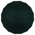 Elegancki, zielony parasol z dużą czaszą - Peterson