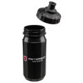 Sportowy, czarny bidon na wodę o pojemności 550ml  - Peterson