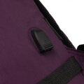 Priestranný, cestovný kabínový ruksak s USB portom - Peterson