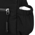Dámska crossbody kabelka na širokom popruhu z polyesteru v čiernej farbe – Peterson