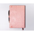 Notes w formacie B5 w różowym kolorze zadrukowany w linie - Peterson