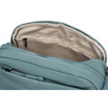 Mestská, modrá dámska crossbody kabelka na zips – Peterson