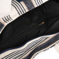 Dámska shopper kabelka z polyesteru Peterson, biela cd31470