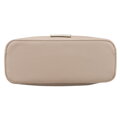 Dámska crossbody kabelka z ekokože s troma komorami Peterson, béžová cd31455