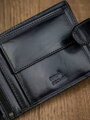 Klasická pánska kožená peňaženka s RFID uzáverom – Rovicky