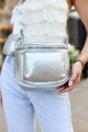Crossbody kabelka Rovicky z ekokože s dvojicou vreciek