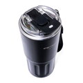 Kubek termiczny ze stali nierdzewnej w czarnym kolorze - Peterson