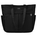 Módna shopper kabelka A4 v čiernej farbe - Peterson