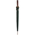 Elegancki, zielony parasol z dużą czaszą - Peterson