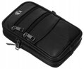 Čierna mini dámska crossbody kabelka z pravej kože - Rovicky