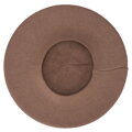 Uniwersalny beret damski wykonany z akrylu w kolorze khaki - Rovicky