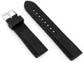 Gumový remienok na hodinky U20 - black 28mm