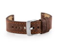 Kožený remienok W48 - PREMIUM - dark brown II - 20mm