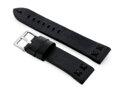 Kožený remienok W79 black - 22mm