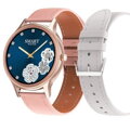 SMARTWATCH dámske PACIFIC 18-6 - 2 remienky: pink / white (sy015f)