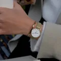 Dámske hodinkyDANIEL WELLINGTON DW00100346 - Petite Evergold 36mm