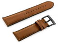 Kožený remienok W56 - light brown - 22mm