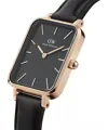 Hodinky dámske DANIEL WELLINGTON DW00100435 - Quadro Pressed Sheffield Rose Gold 20mm + BOX