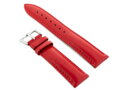 Kožený remienok W94 - red - 16mm