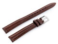 Kožený remienok - CASIO - dark brown III - 12mm