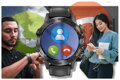 SMARTWATCH MĘSKI Gravity GT9-5 - WYKONYWANIE POŁĄCZEŃ, CIŚNIENIOMIERZ (sg021e)