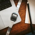 HODINKY PÁNSKE CASIO VINTAGE CA-500WE-1A (zd148f) + BOX