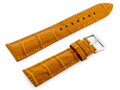 Kožený remienok W06 - light brown - 18mm