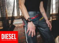 HODINKY PÁNSKE DIESEL Griffed Chronograph DZ4578 + BOX
