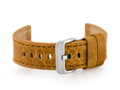 Kožený remienok W48 - PREMIUM - camel - 20mm